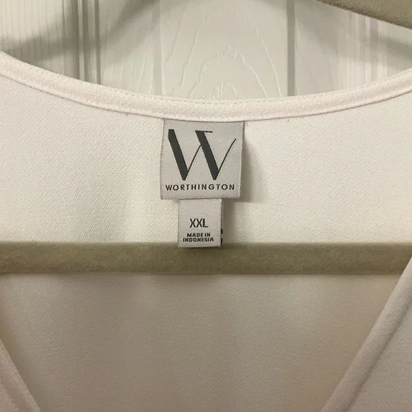 NWT Worthington Whisper White color Dress - Picture 2 of 5